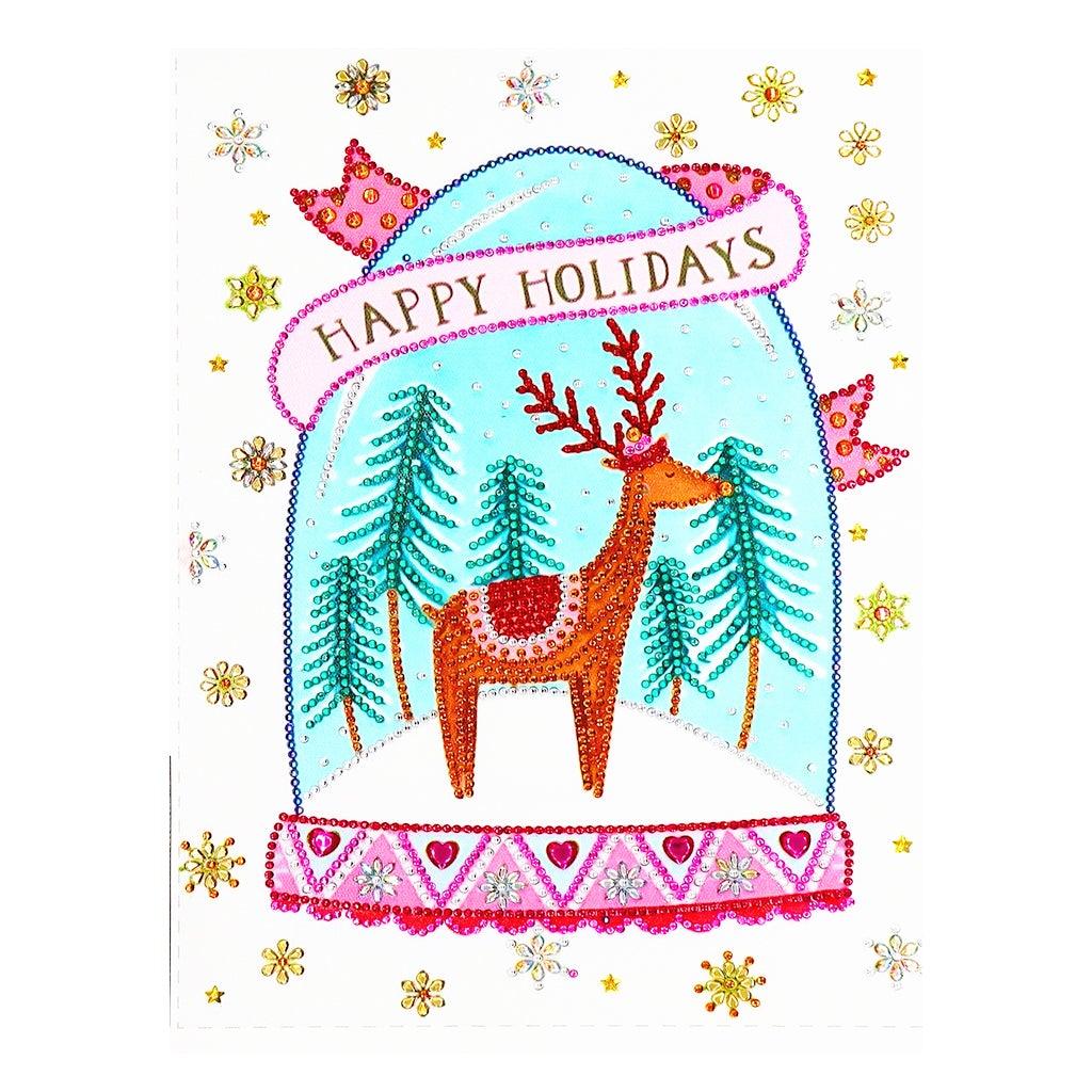 Crystal Rhinestone Diamond Painting Kit - Christmas deer - Hibah-Diamond painting art studio