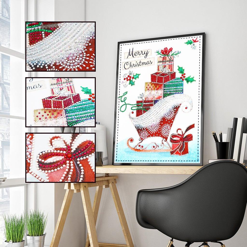 Crystal Rhinestone Diamond Painting Kit - Christmas gifts ship - Hibah-Diamond painting art studio
