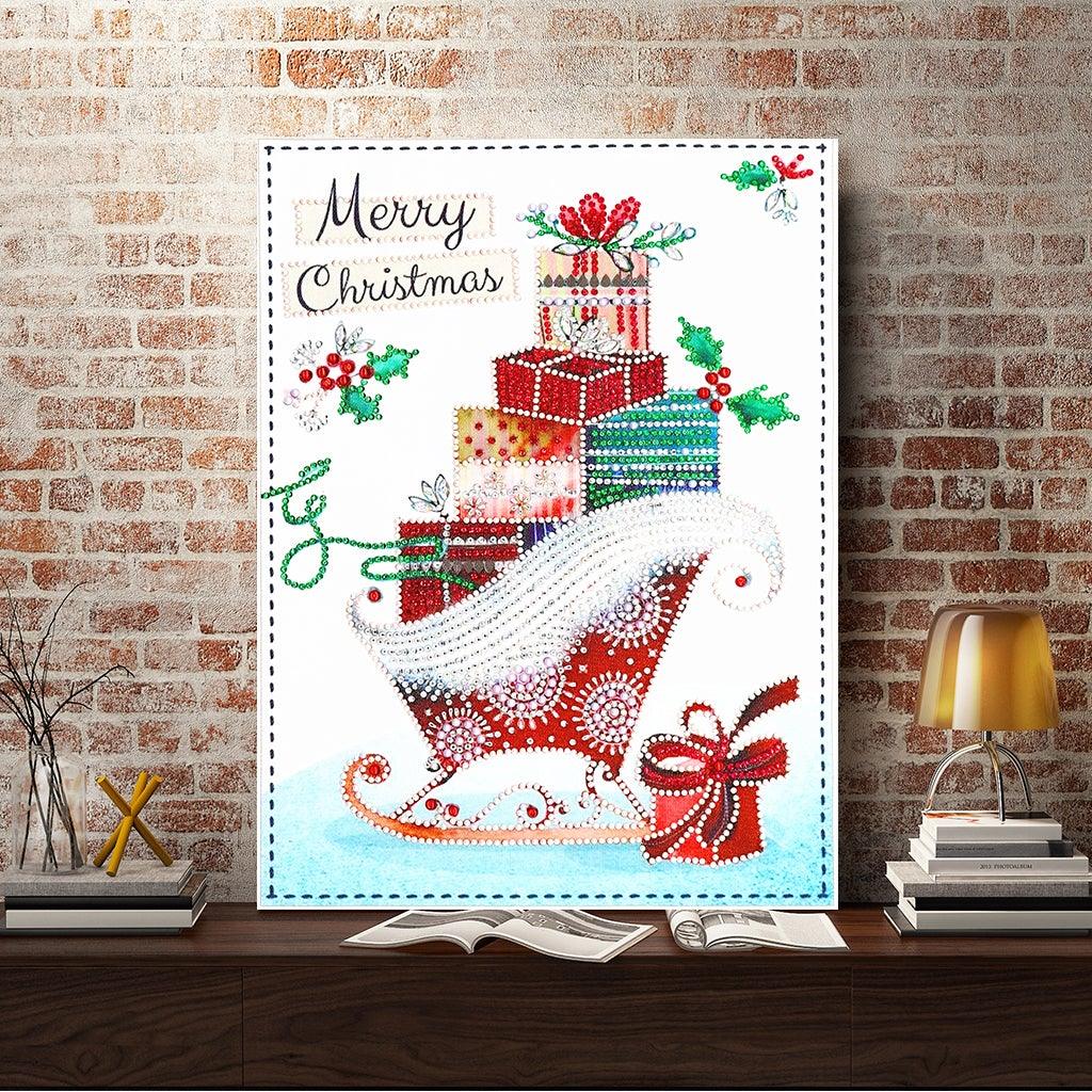 Crystal Rhinestone Diamond Painting Kit - Christmas gifts ship - Hibah-Diamond painting art studio
