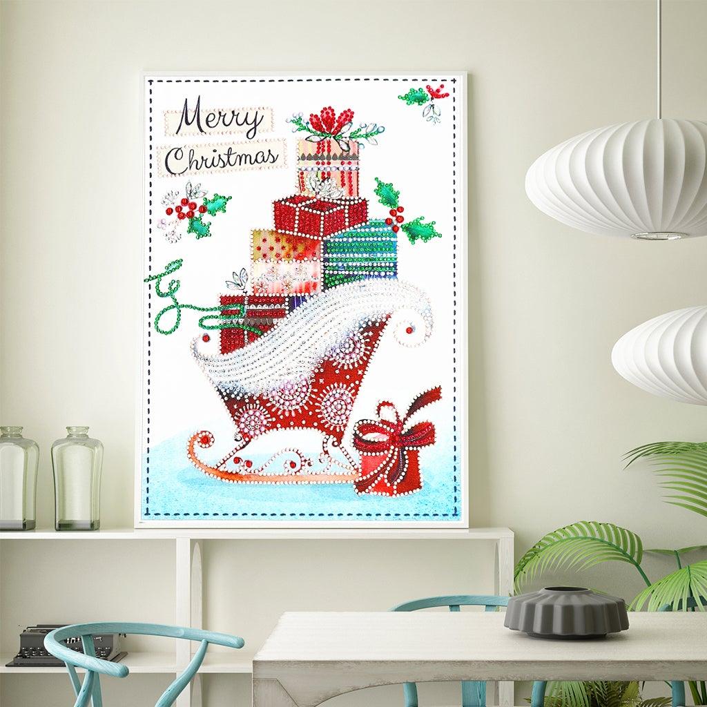 Crystal Rhinestone Diamond Painting Kit - Christmas gifts ship - Hibah-Diamond painting art studio