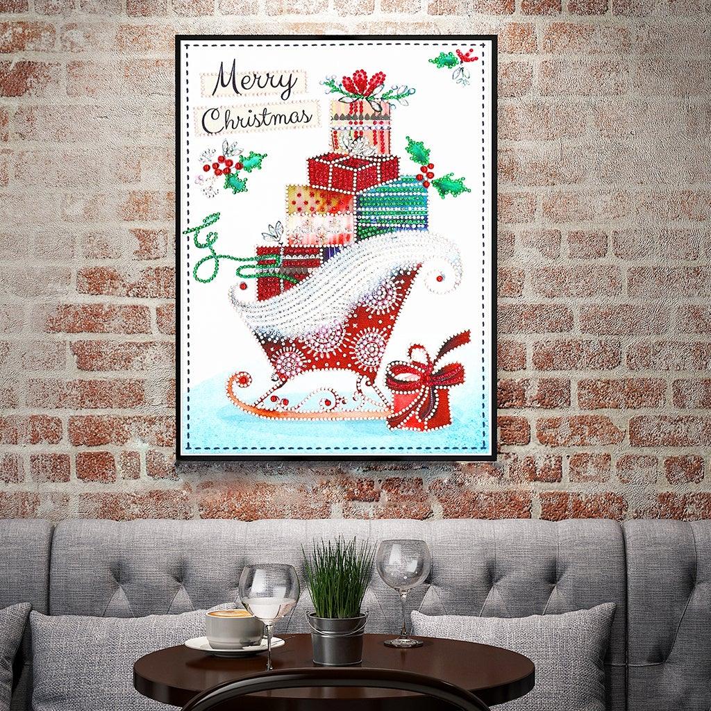 Crystal Rhinestone Diamond Painting Kit - Christmas gifts ship - Hibah-Diamond painting art studio