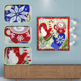 Crystal Rhinestone Diamond Painting Kit - Christmas gloves - Hibah-Diamond painting art studio