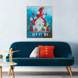 Crystal Rhinestone Diamond Painting Kit - Christmas gnome - Hibah-Diamond painting art studio