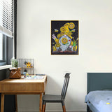 Crystal Rhinestone Diamond Painting Kit - Christmas gnome - Hibah-Diamond painting art studio