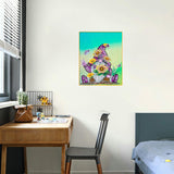 Crystal Rhinestone Diamond Painting Kit - Christmas gnome - Hibah-Diamond painting art studio