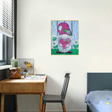Crystal Rhinestone Diamond Painting Kit - Christmas gnome - Hibah-Diamond painting art studio
