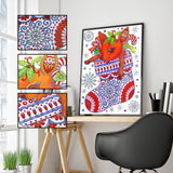 Crystal Rhinestone Diamond Painting Kit - Christmas stocking - Hibah-Diamond painting art studio