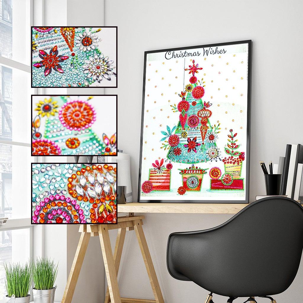 Crystal Rhinestone Diamond Painting Kit -Christmas wishes - Hibah-Diamond?painting art studio
