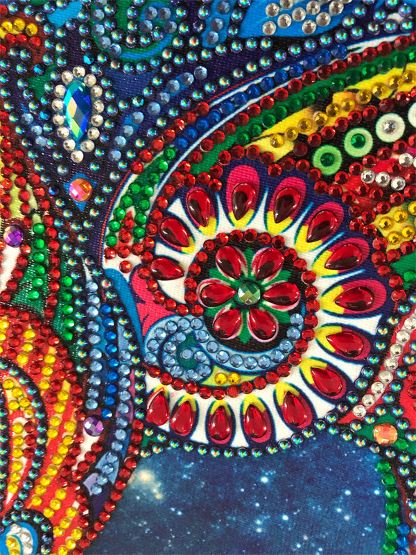 Crystal Rhinestone Diamond Painting Kit - Cock (16x20inch) - Hibah-Diamond painting art studio