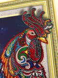 Crystal Rhinestone Diamond Painting Kit - Cock (16x20inch) - Hibah-Diamond painting art studio