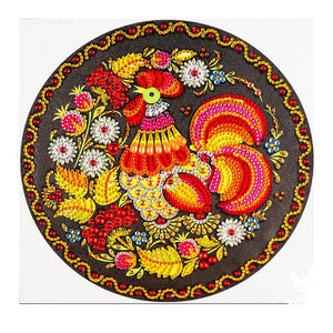 Crystal Rhinestone Diamond Painting Kit - Cock - Hibah-Diamond painting art studio