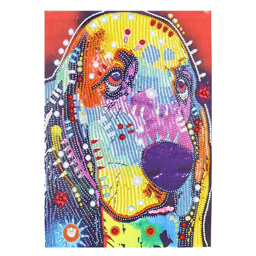 Crystal Rhinestone Diamond Painting Kit - Colorful Dalmatians (16x20inch) - Hibah-Diamond painting art studio