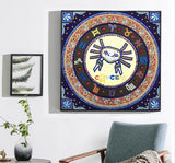 Crystal Rhinestone Diamond Painting Kit - Compass Cancer - Hibah-Diamond painting art studio