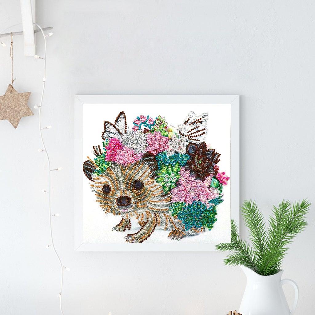 Crystal Rhinestone Diamond Painting Kit - Cute Animals - Hibah-Diamond painting art studio