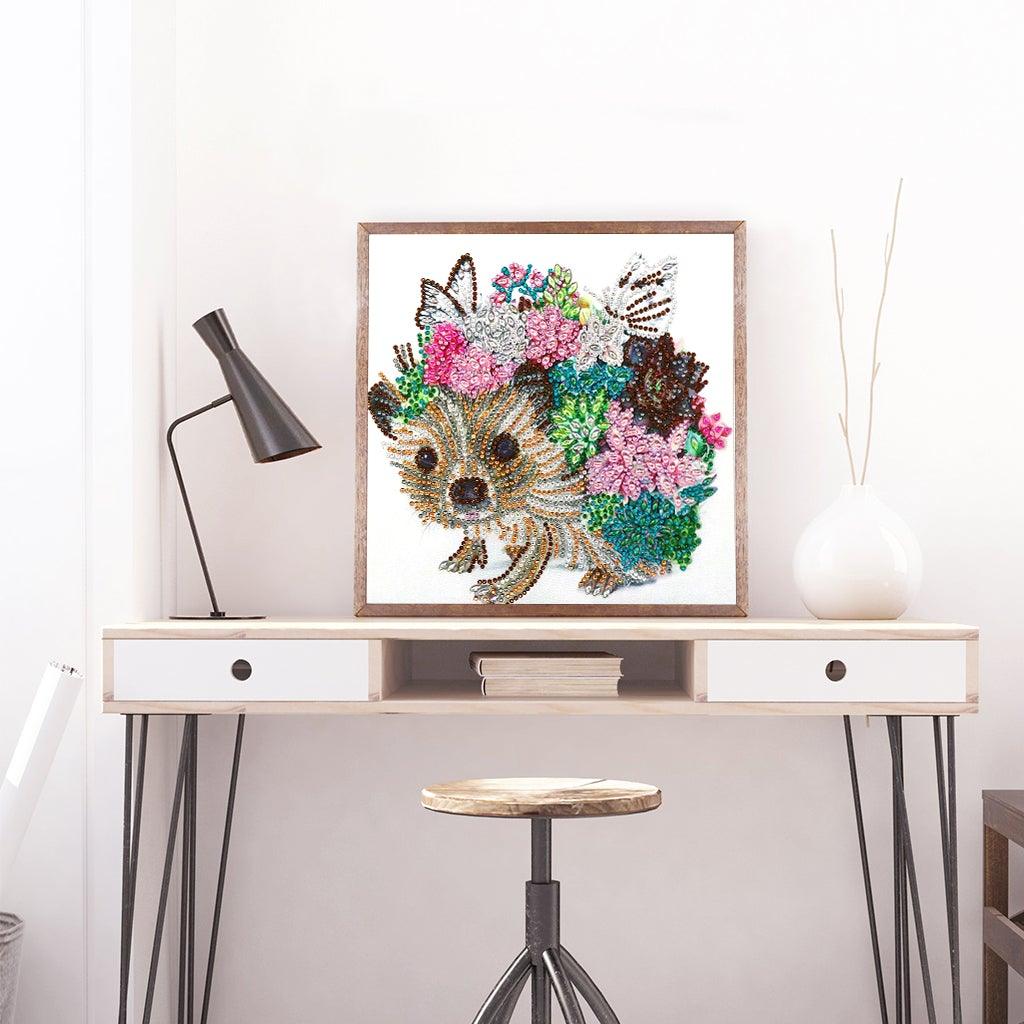 Crystal Rhinestone Diamond Painting Kit - Cute Animals - Hibah-Diamond painting art studio