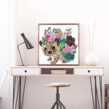 Crystal Rhinestone Diamond Painting Kit - Cute Animals - Hibah-Diamond painting art studio