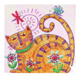 Crystal Rhinestone Diamond Painting Kit - Cute cat