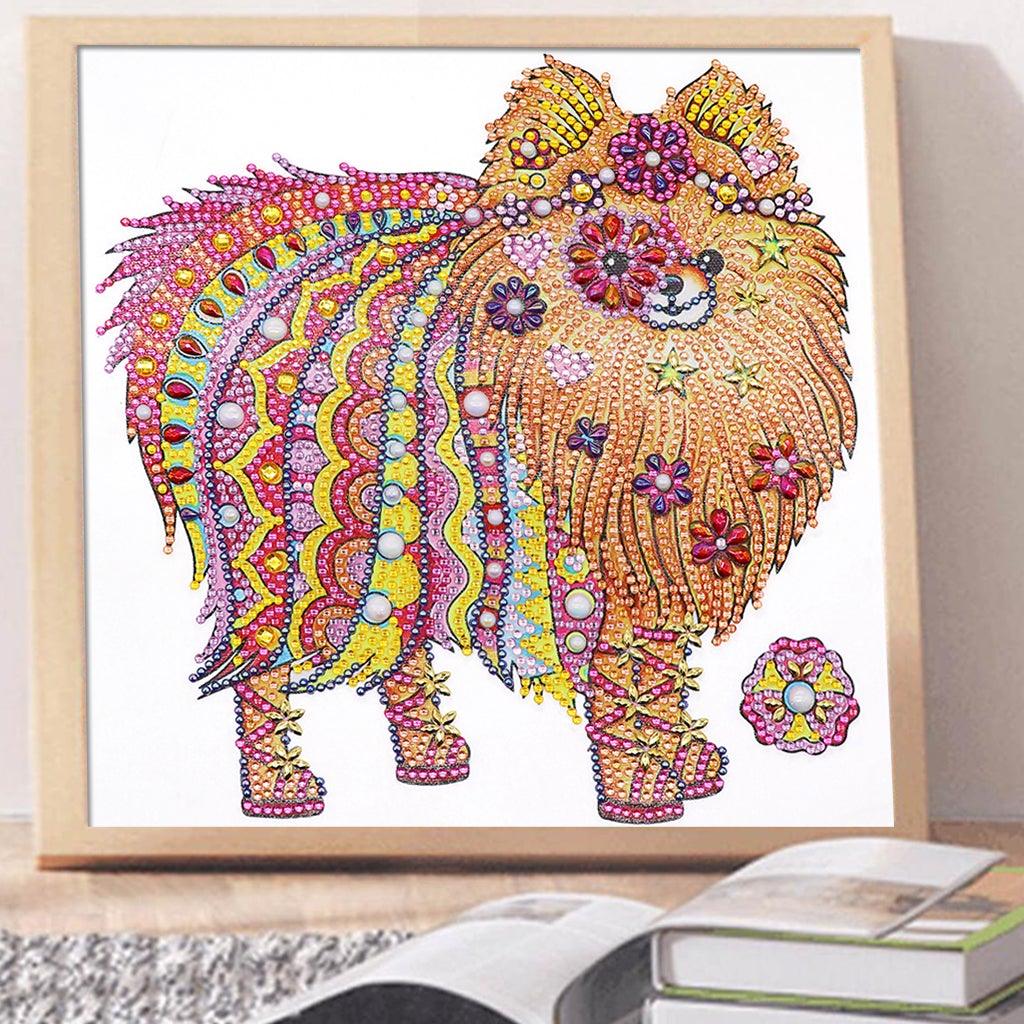 Crystal Rhinestone Diamond Painting Kit - Cute dog - Hibah-Diamond painting art studio