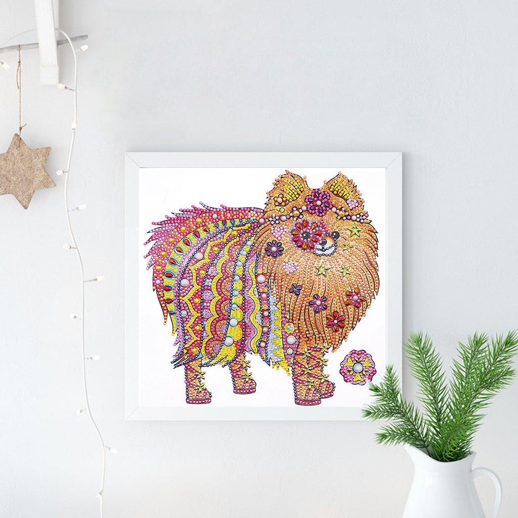 Crystal Rhinestone Diamond Painting Kit - Cute dog - Hibah-Diamond painting art studio