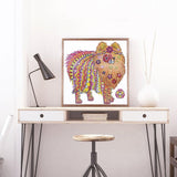 Crystal Rhinestone Diamond Painting Kit - Cute dog - Hibah-Diamond painting art studio
