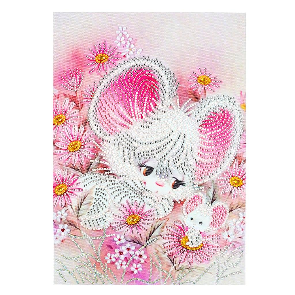 Snuqevc Wreath Mouse Diamond Painting, 5D Adult Diamond Painting Kits, DIY  Full Diamond Cross Stitch Cute Animal Art Painted Crystal Painting, Room