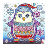 Crystal Rhinestone Diamond Painting Kit - Cute penguin - Hibah-Diamond painting art studio