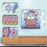 Crystal Rhinestone Diamond Painting Kit - Cute penguin - Hibah-Diamond painting art studio