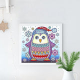 Crystal Rhinestone Diamond Painting Kit - Cute penguin - Hibah-Diamond painting art studio