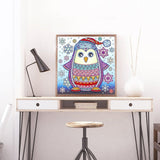 Crystal Rhinestone Diamond Painting Kit - Cute penguin - Hibah-Diamond painting art studio