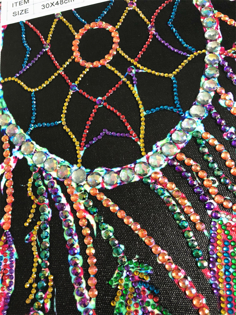 Crystal Rhinestone Diamond Painting Kit - Dreamcatcher Feather - Hibah-Diamond painting art studio