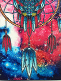 Crystal Rhinestone Diamond Painting Kit - Dreamcatcher Owl - Hibah-Diamond painting art studio
