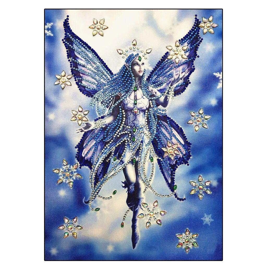 Crystal Rhinestone Diamond Painting Kit - Elf Girl - Hibah-Diamond painting art studio
