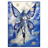 Crystal Rhinestone Diamond Painting Kit - Elf Girl - Hibah-Diamond painting art studio