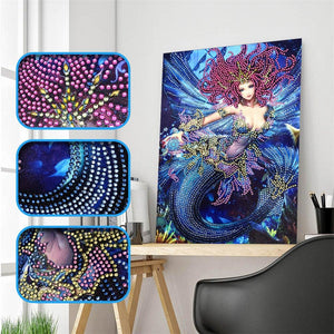 Crystal Rhinestone Diamond Painting Kit - Elf Girl - Hibah-Diamond painting art studio