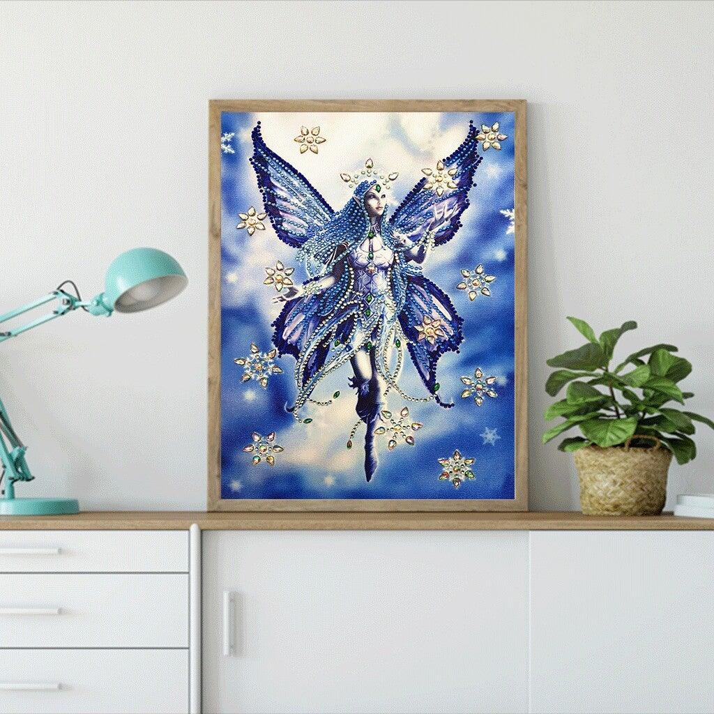 Crystal Rhinestone Diamond Painting Kit - Elf Girl - Hibah-Diamond painting art studio