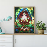 Crystal Rhinestone Diamond Painting Kit - Elf Girl - Hibah-Diamond painting art studio