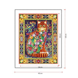 Crystal Rhinestone Diamond Painting Kit - Flower Cat (16x20inch) - Hibah-Diamond painting art studio