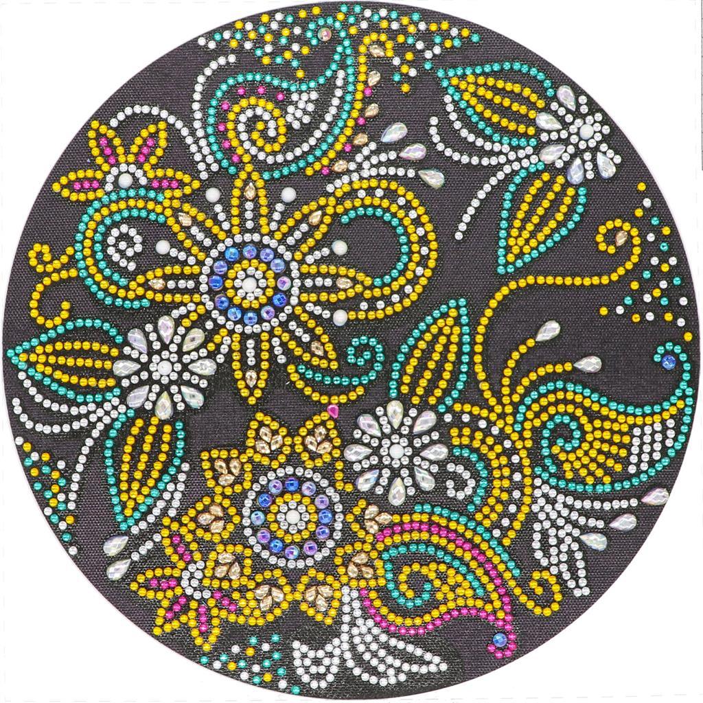 Crystal Rhinestone Diamond Painting Kit - Flower - Hibah-Diamond painting art studio