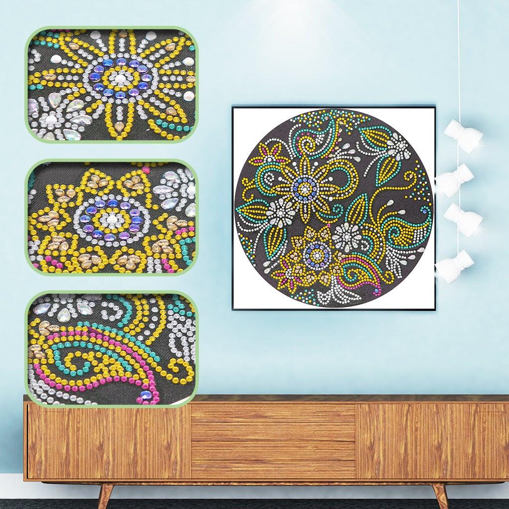 Crystal Rhinestone Diamond Painting Kit - Flower - Hibah-Diamond painting art studio