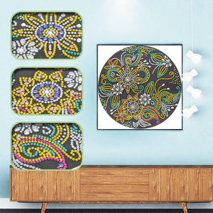 Crystal Rhinestone Diamond Painting Kit - Flower - Hibah-Diamond painting art studio
