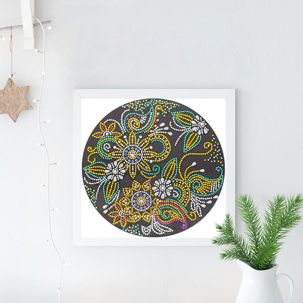 Crystal Rhinestone Diamond Painting Kit - Flower - Hibah-Diamond painting art studio