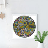 Crystal Rhinestone Diamond Painting Kit - Flower - Hibah-Diamond painting art studio