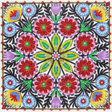 Crystal Rhinestone Diamond Painting Kit - Flower Mandala