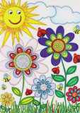 Crystal Rhinestone Diamond Painting Kit - Flowers in the sun