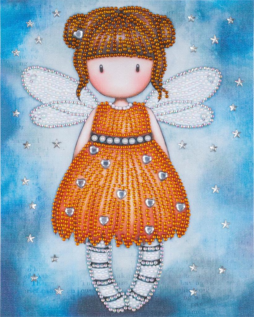 Crystal Rhinestone Diamond Painting Kit - Gorjuss girl - Hibah-Diamond painting art studio