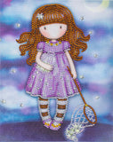 Crystal Rhinestone Diamond Painting Kit - Gorjuss girl - Hibah-Diamond painting art studio