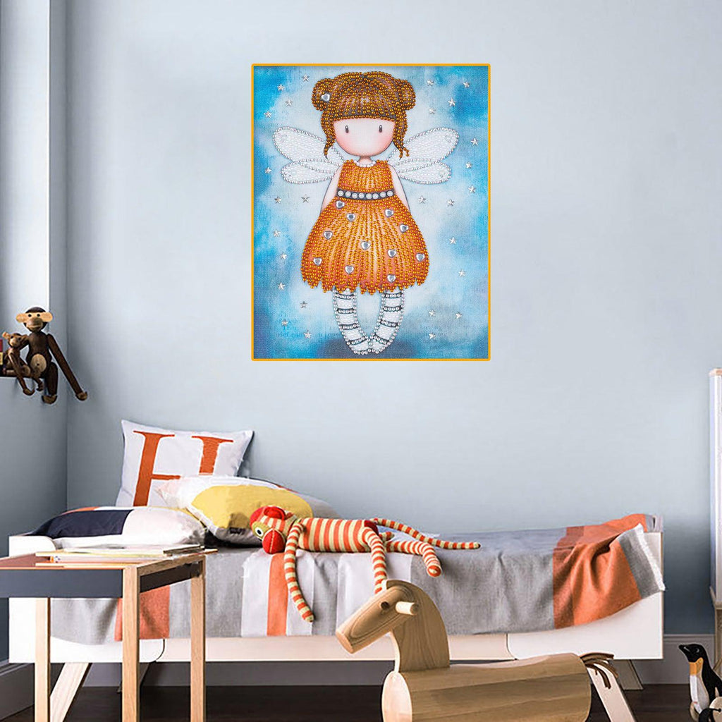 Crystal Rhinestone Diamond Painting Kit - Gorjuss girl - Hibah-Diamond painting art studio