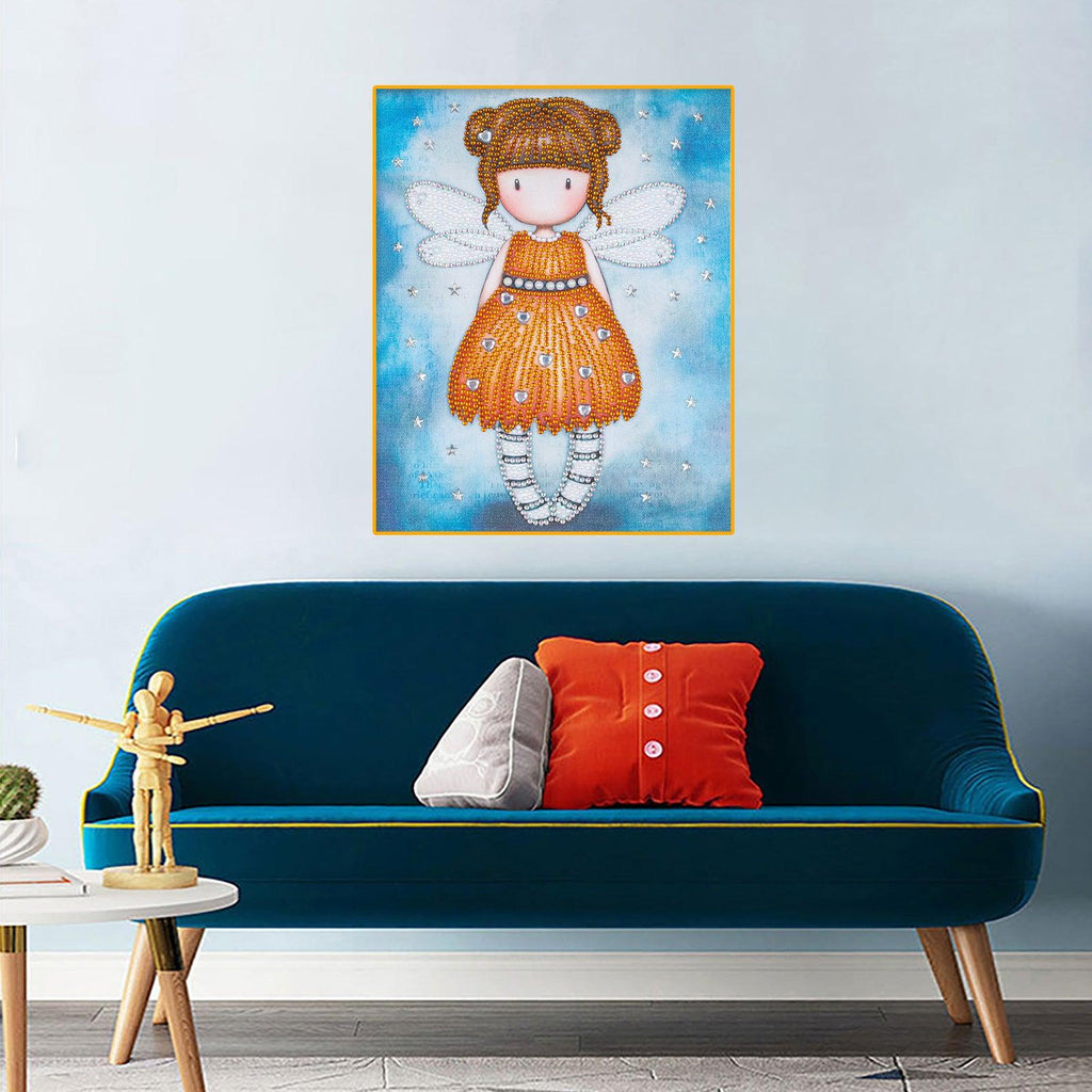 Crystal Rhinestone Diamond Painting Kit - Gorjuss girl - Hibah-Diamond painting art studio