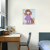 Crystal Rhinestone Diamond Painting Kit - Gorjuss girl - Hibah-Diamond painting art studio