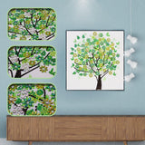 Crystal Rhinestone Diamond Painting Kit - Green tree - Hibah-Diamond painting art studio